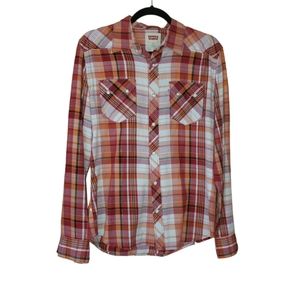 Levi's Oversized Plaid Flannel
